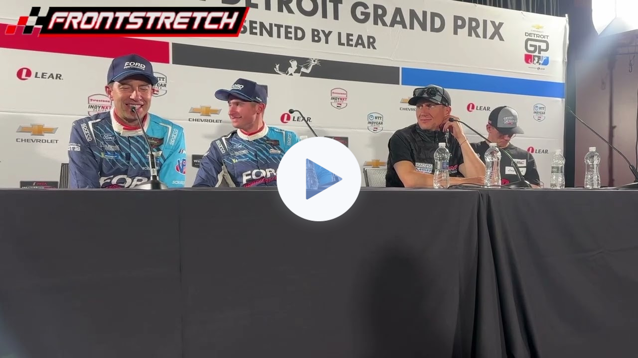 Mike Rockenfeller & Renger van der Zande on Beating GM at IMSA's Detroit Grand Prix