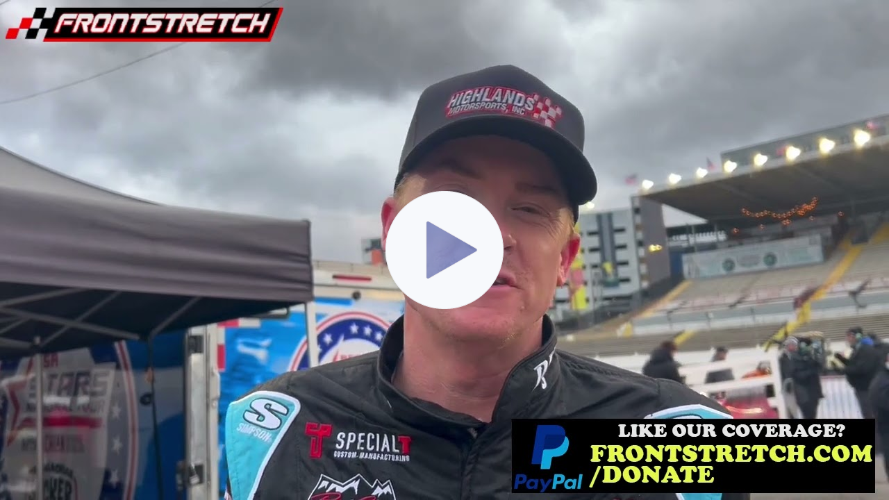 Derek Thorn Talks About His Drive to Finish 3rd in All American 400