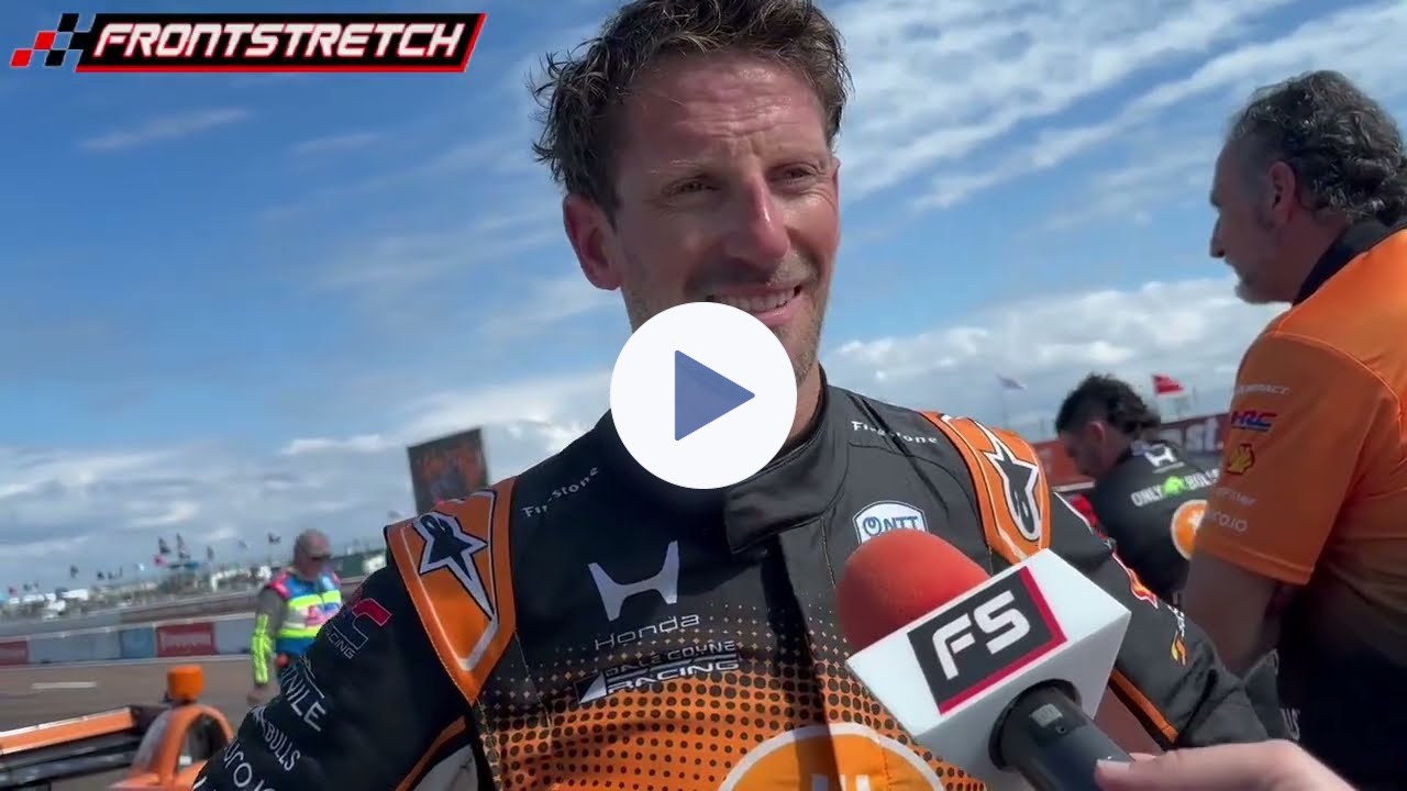 Romain Grosjean Earns Top 10 in IndyCar Return w/ Dale Coyne Racing: "There's a Lot of Potential"