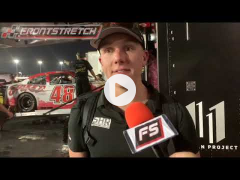 John Hunter Nemechek Talks About Rear-End Collision With Anthony Alfredo's Car at Darlington