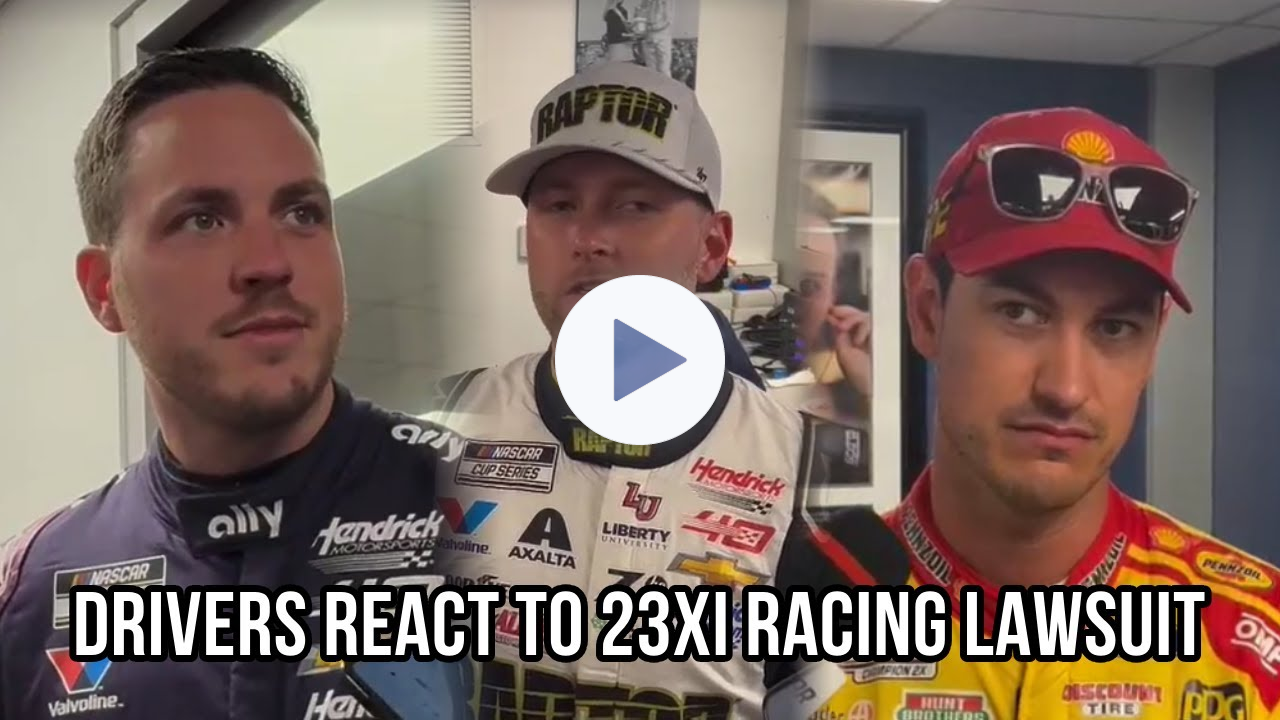Joey Logano, William Byron, & Alex Bowman Share Thoughts On 23XI/Front Row's Lawsuit Against NASCAR