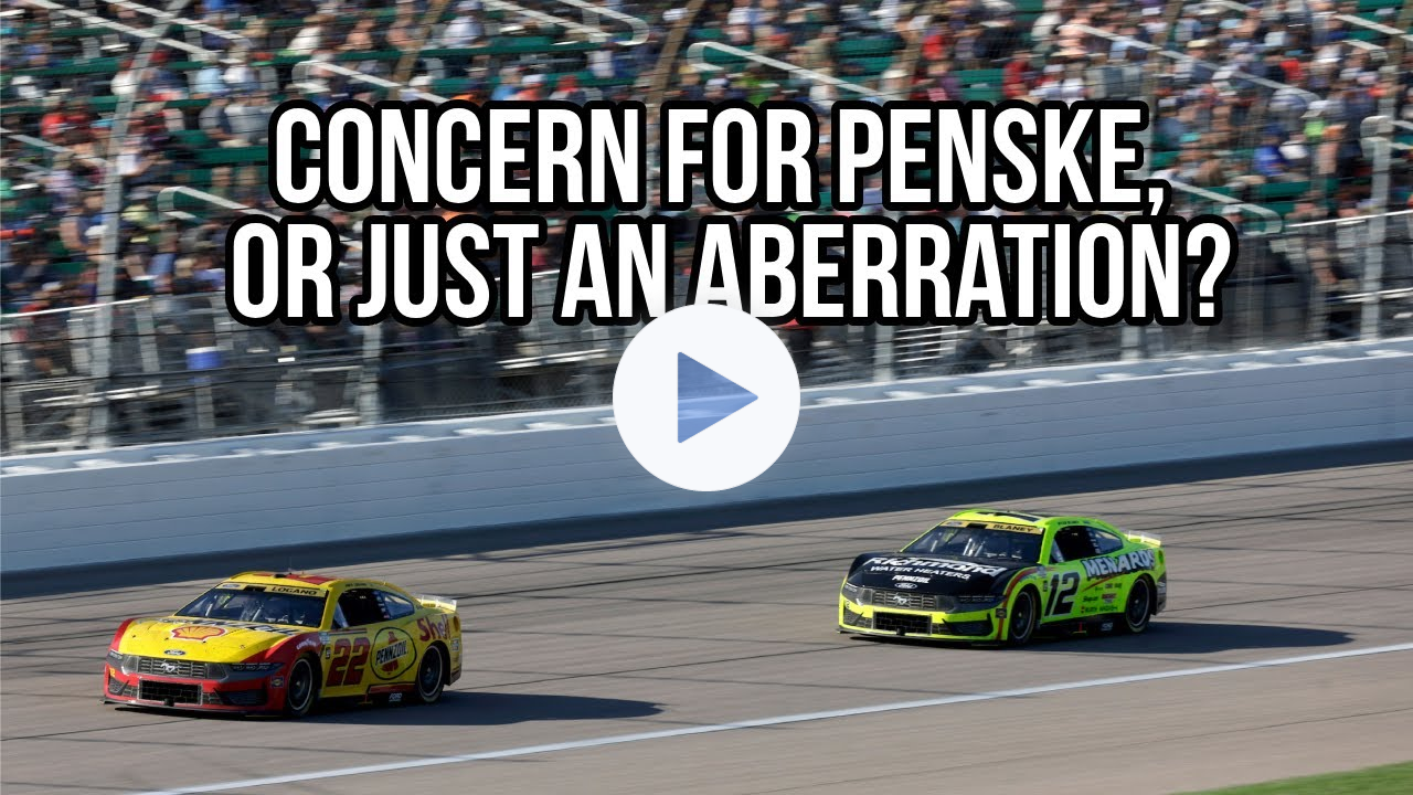 Should Team Penske Be Concerned About Their Kansas Performance? | NASCAR Mailbox