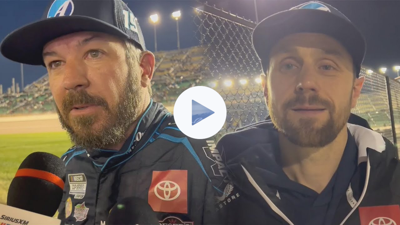 Martin Truex Jr And James Small Discuss Kansas Ending And Strategy