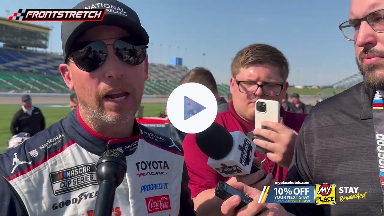 Denny Hamlin Embarrassed at Cody Ware Spin: "I Don't Even Know How It's Possible at That Speed"