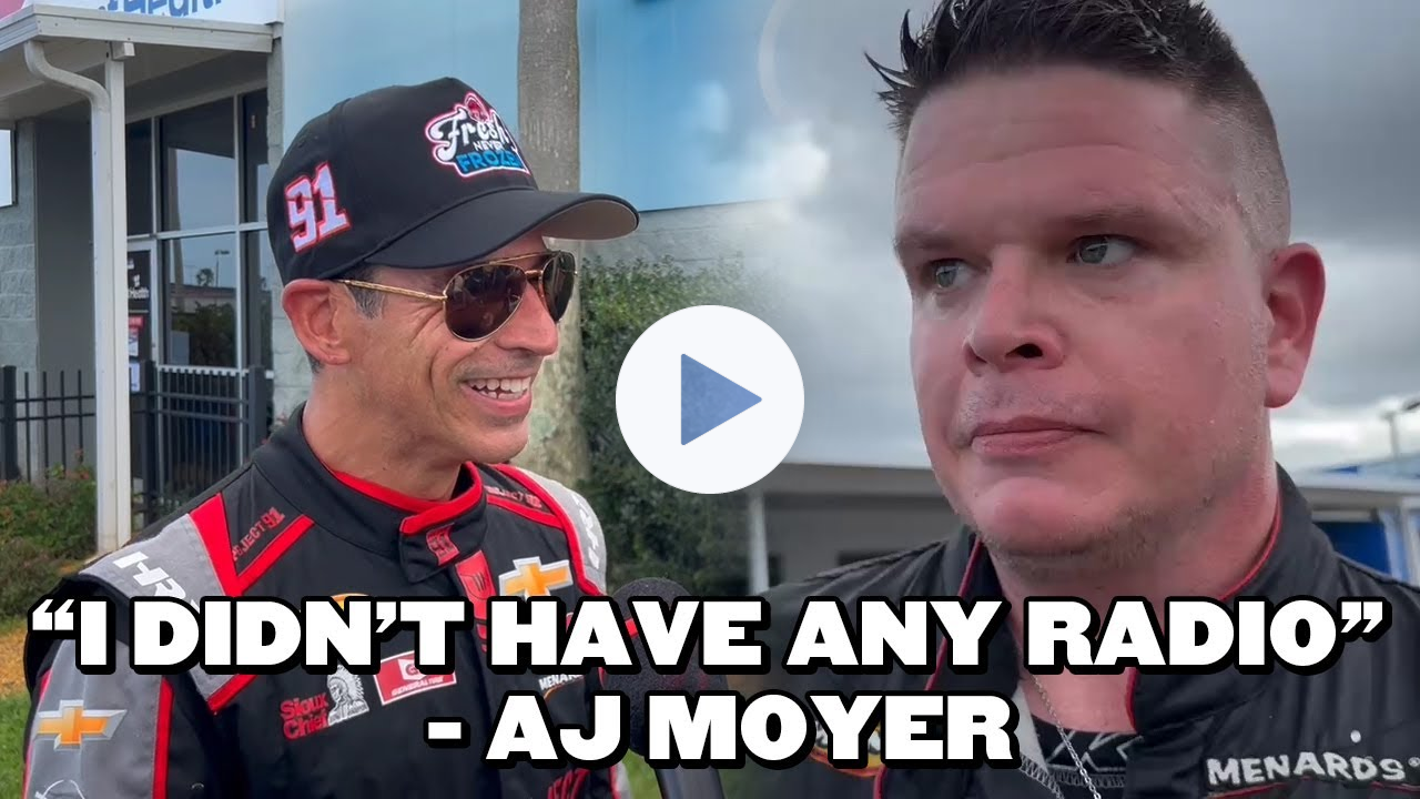 Helio Castroneves & AJ Moyer Discuss Daytona ARCA Ending