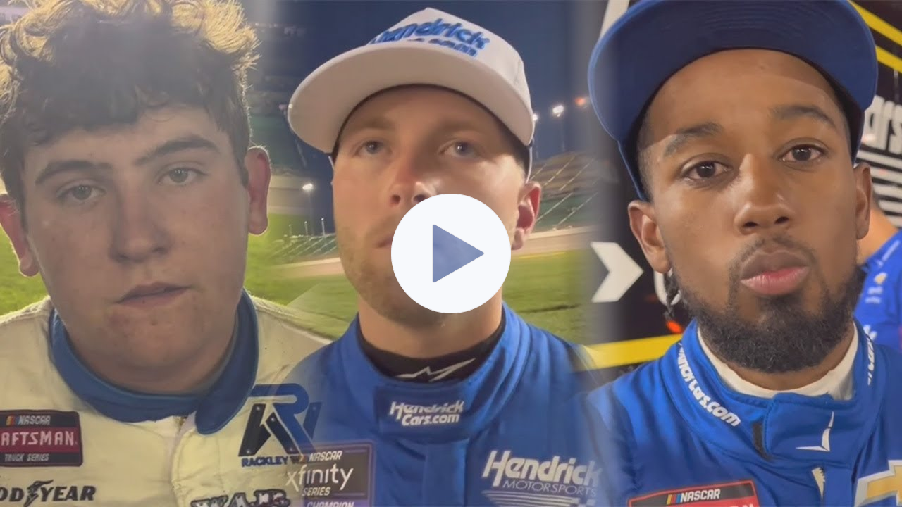 Dawson Sutton on Spin & Penalty; Rajah Caruth, William Byron, Chandler Smith React to Kansas Race