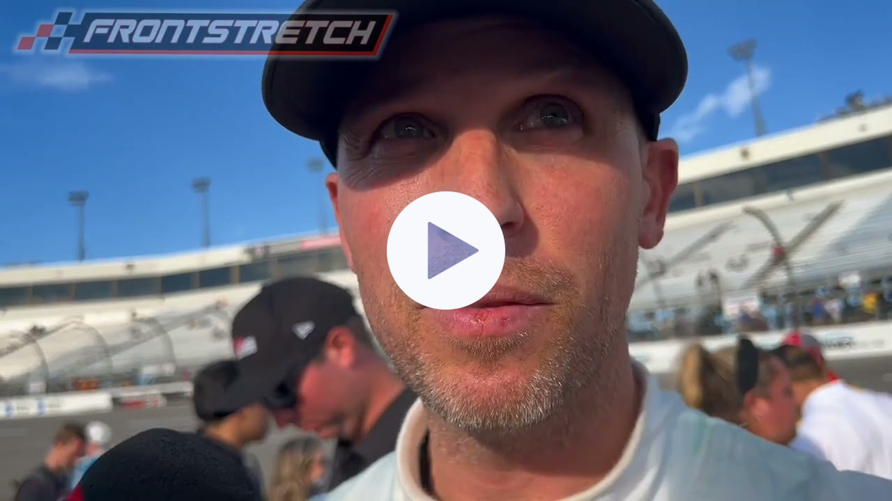Denny Hamlin After Being Bumped By Larson During Race: "It's All Good On My End For Sure"