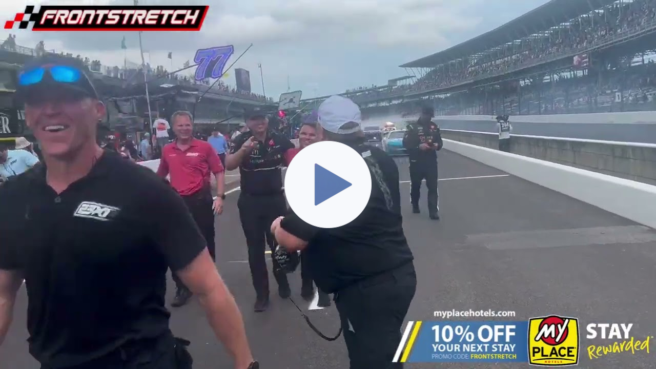 Bubba Wallace, 23XI Racing Celebrate Overtime Brickyard 400 Win at Indianapolis