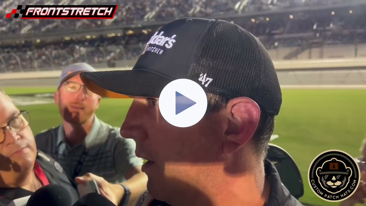Kyle Busch On His Run To the Checkers: "That Happened So Slow That Ray Charles Could Block That"