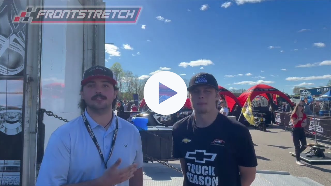 Carson Kvapil Talks First Xfinity Series Start and His Rise Through the Short Track Ranks