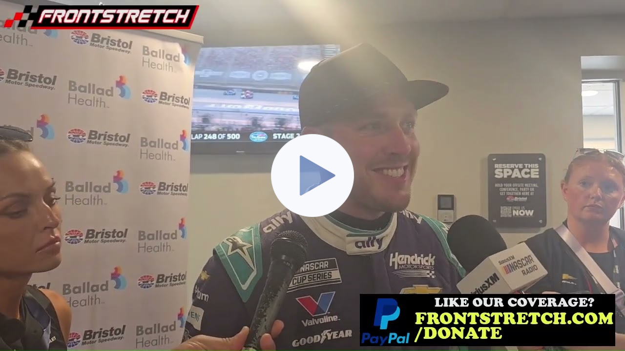 Alex Bowman Last After Bristol Crash: "Rolling Around in 28th is Not So Fun"