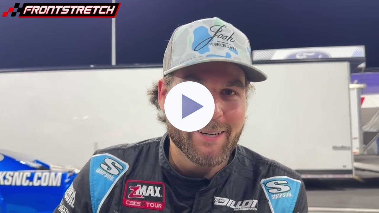 "It Was Loose as S**t" - Landon Huffman Finishes 6th With No Left Side Door at North Wilkesboro