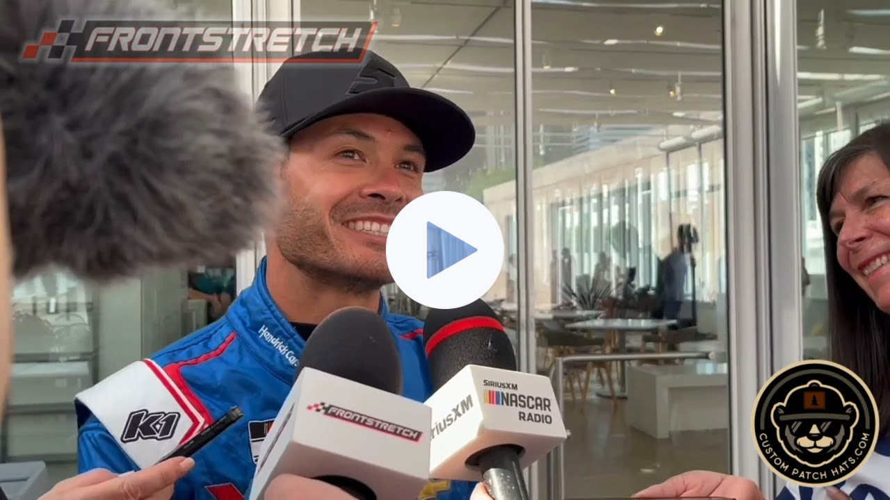 Kyle Larson & Denny Hamlin Discuss Recent Run-ins, Larson Says They Haven't Talked