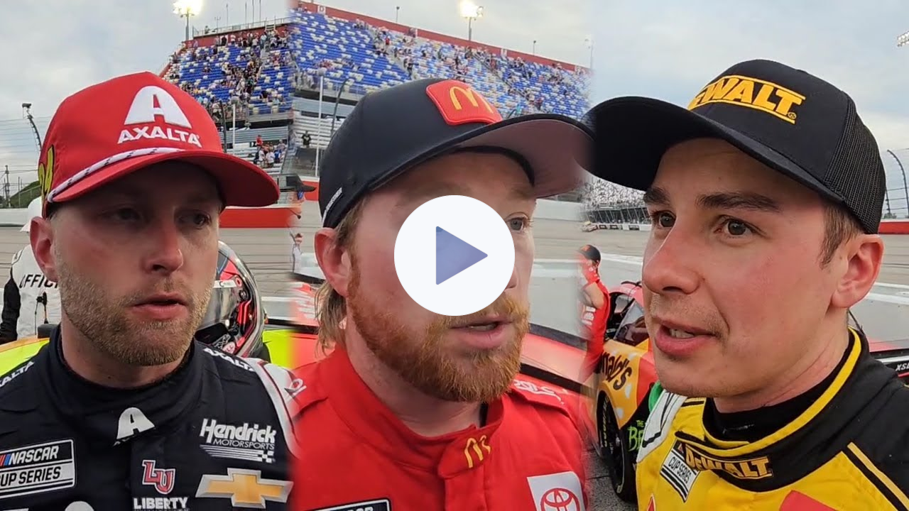 William Byron, Tyler Reddick & Christopher Bell Recap Darlington Race