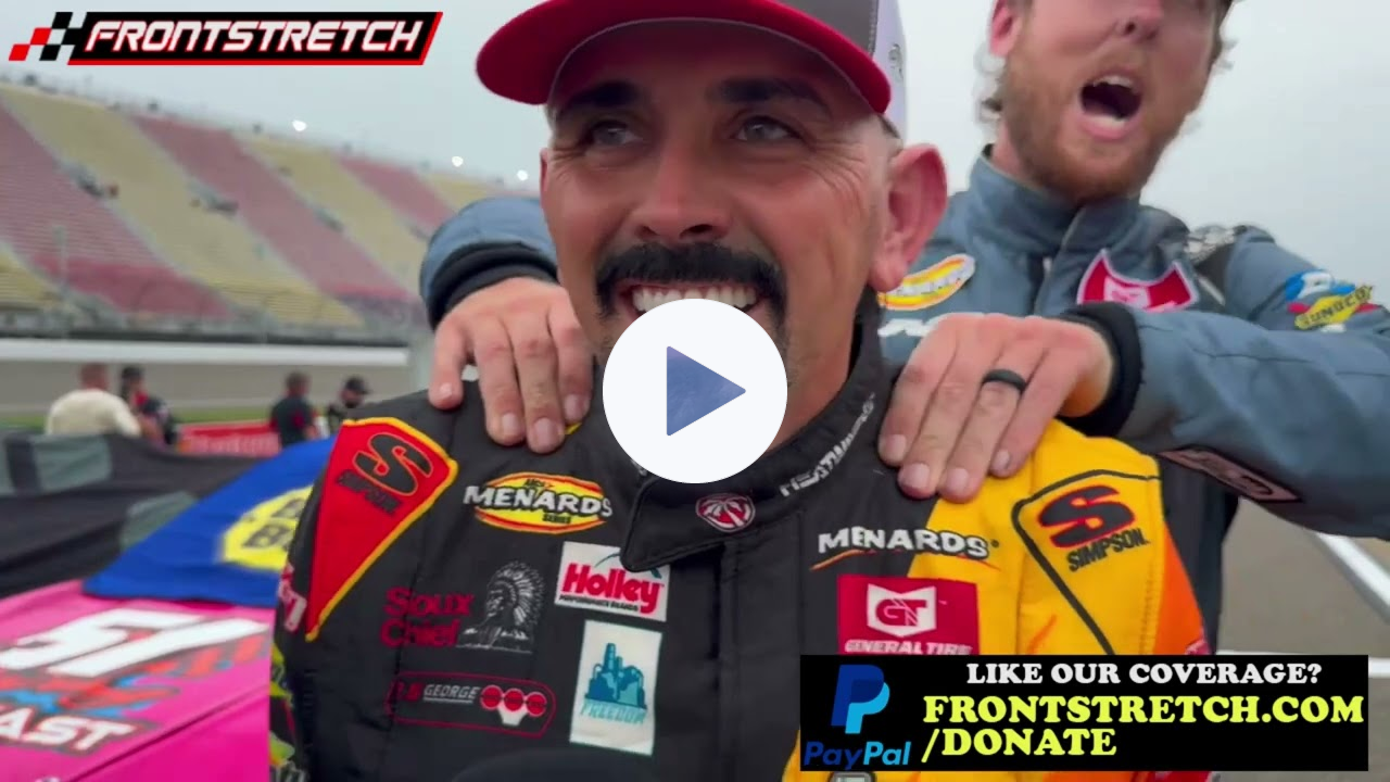 Squirrel McNutt Beats Cleetus McFarland in 10th at Michigan: "I Needed To Get Up Front & See My Boy"