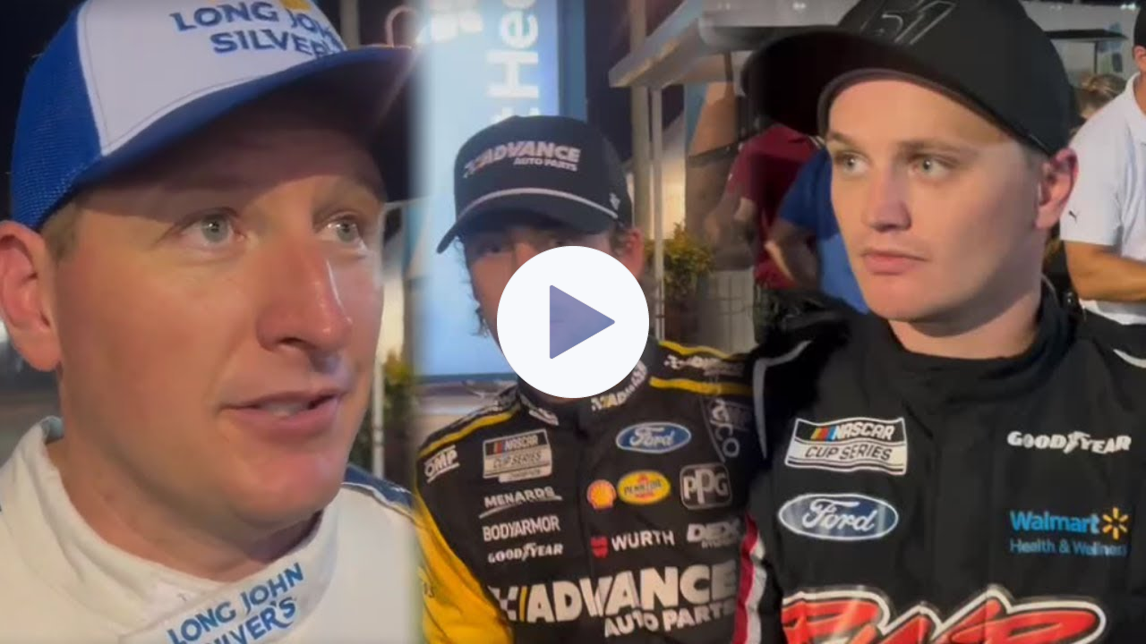 Michael McDowell Recaps His Near-Flip; Justin Haley, Ryan Blaney, Joey Logano Also React