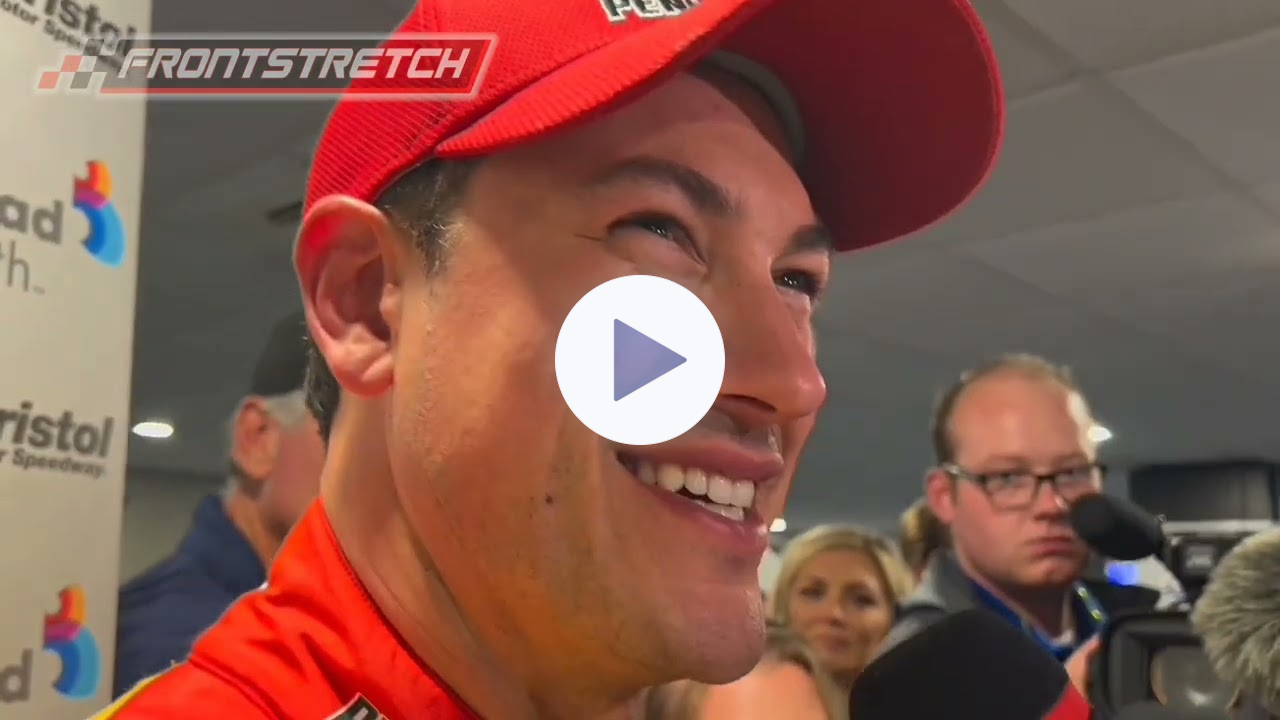 Joey Logano Describes Getting Wrecked At Bristol, Ending Possible Playoff Hopes
