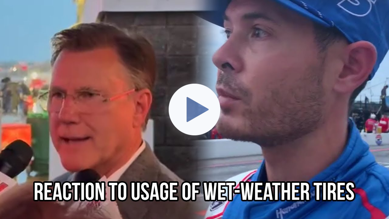 Elton Sawyer, Kyle Larson React To NASCAR's Usage Of Wet-Weather Tires At Loudon
