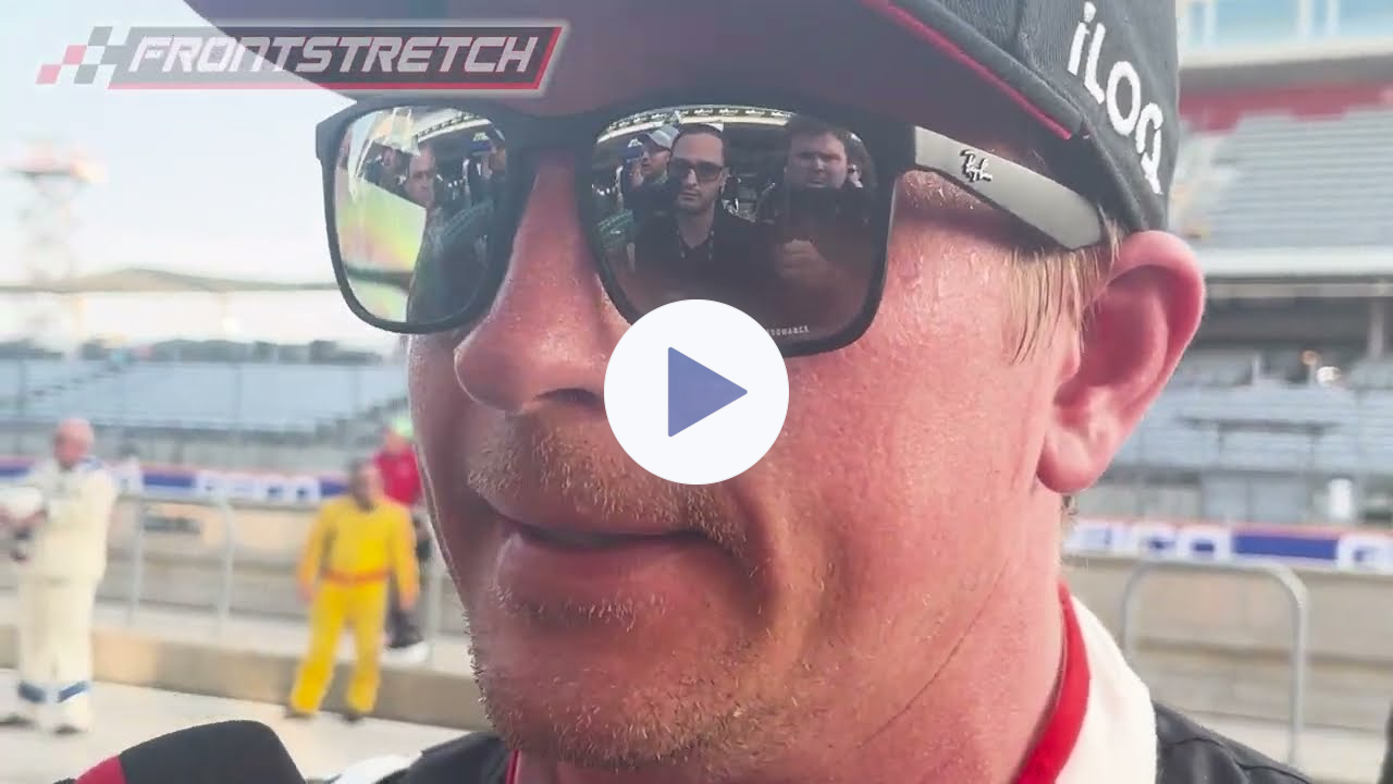 Kimi Raikkonen On His Day At COTA And His Second Cup Start Compared To The First At Watkins Glen