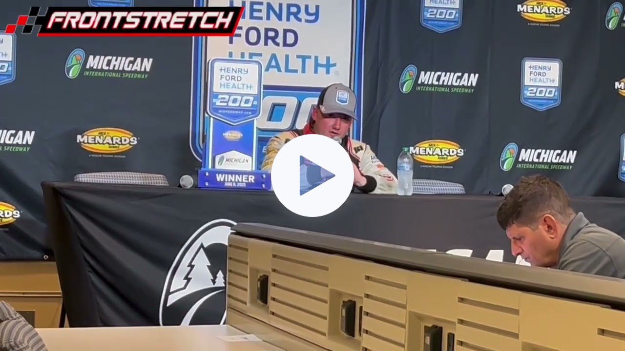 "You Got to Beat the Man" - Brendan Queen on Racing Corey Heim for 3rd ARCA Win at Michigan