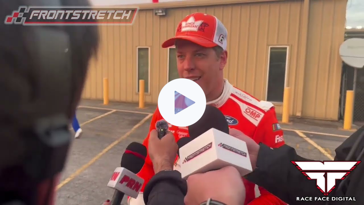 Brad Keselowski Crashes Out Late At Atlanta: "This Is Some Of The Best Racing You'll Ever See"