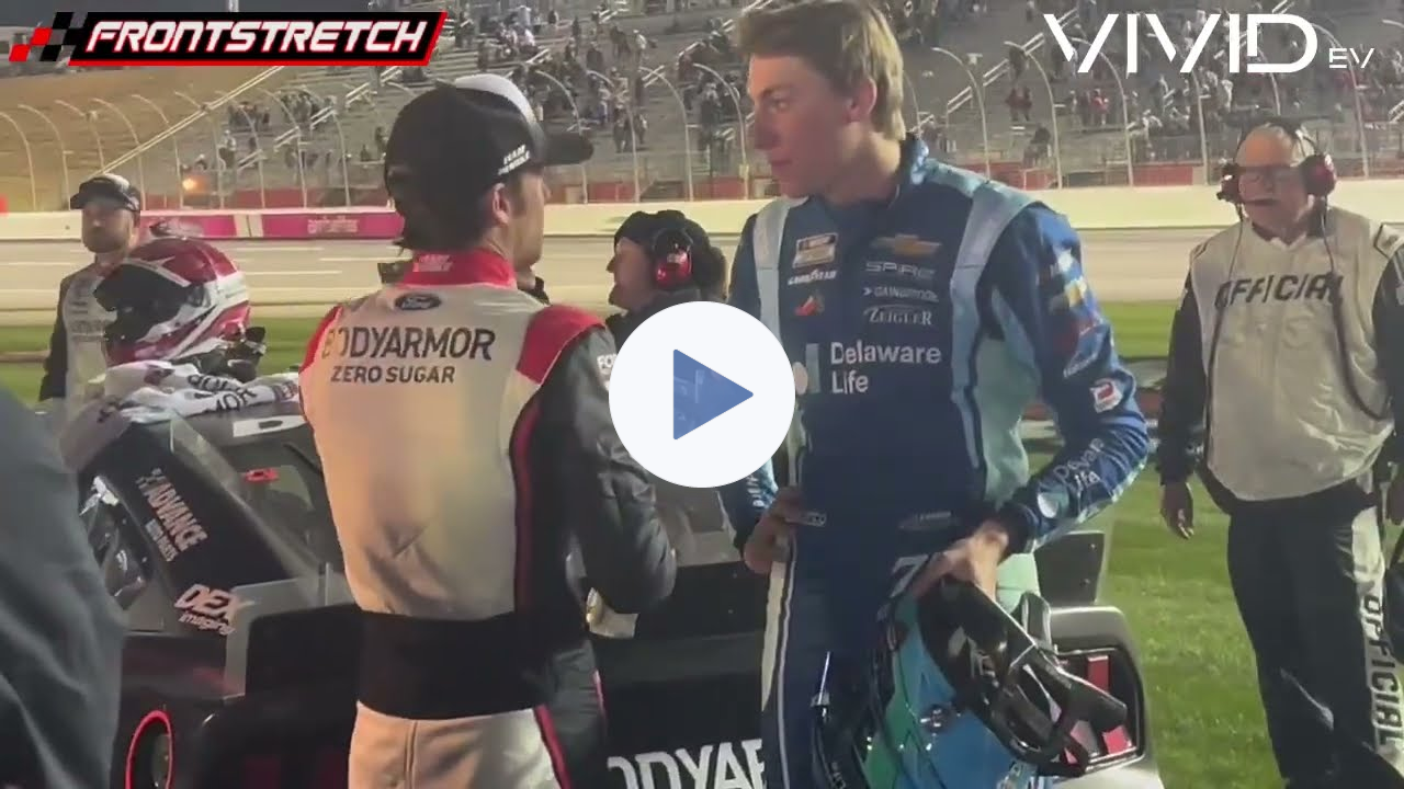Ryan Blaney, Ross Chastain Discuss Carson Hocevar's Aggressive Driving With Him After Atlanta