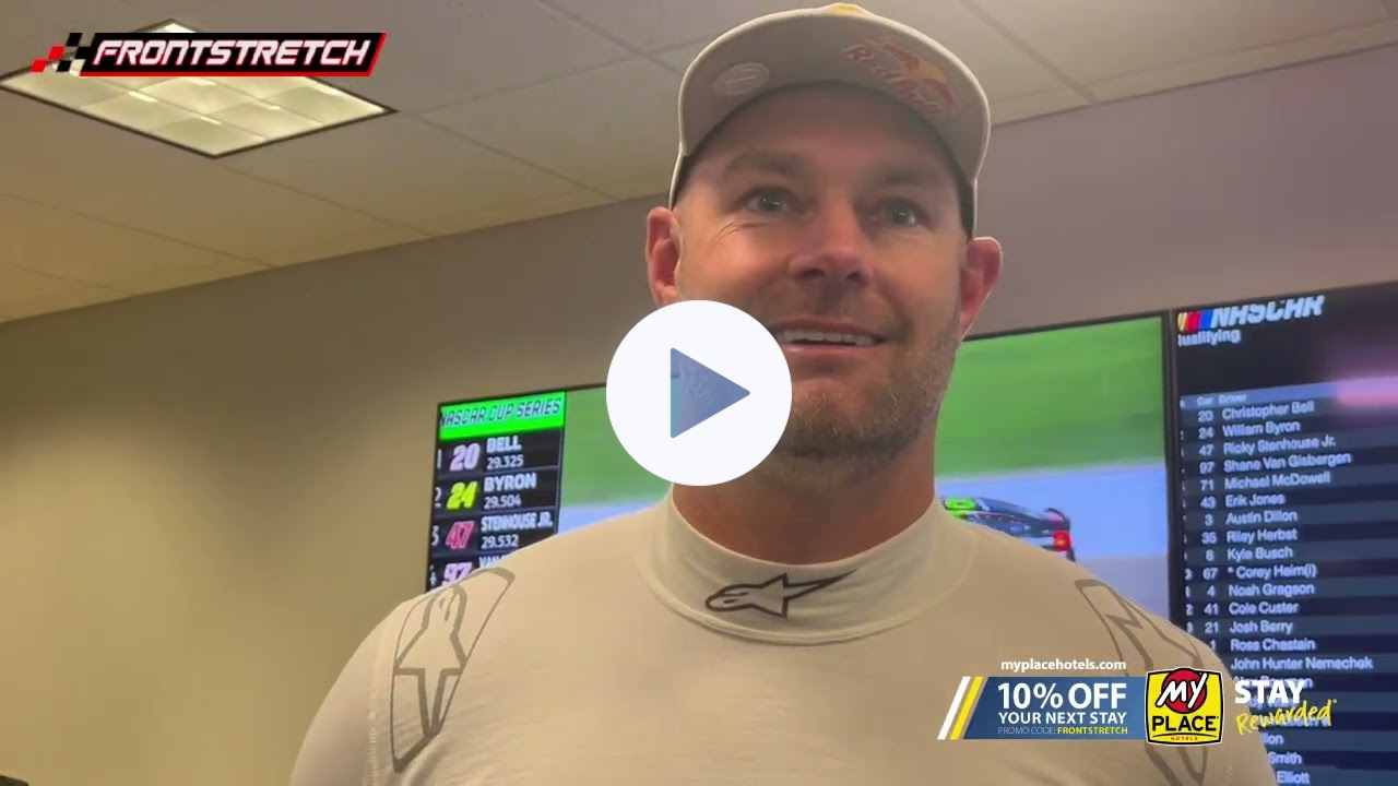 Shane van Gisbergen Says He's Good at Ovals "Apart From Bristol, I'm Sh*t There"