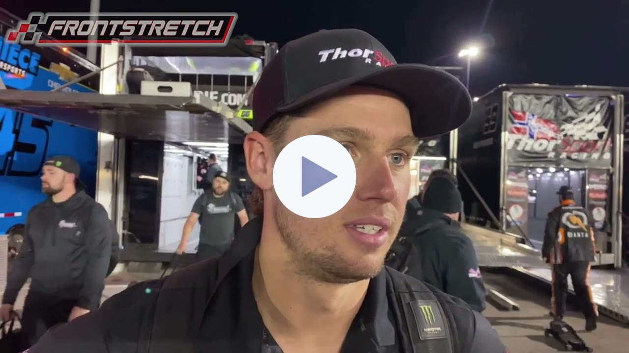 Cam Waters Talks About Confrontation With Layne Riggs After Craftsman Truck Series Race At Kansas