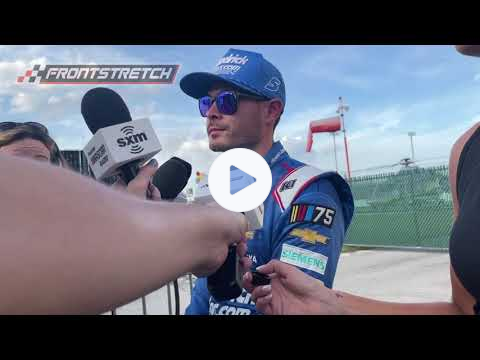 Kyle Larson on Pit Entry Crash: "I Just Misjudged That"