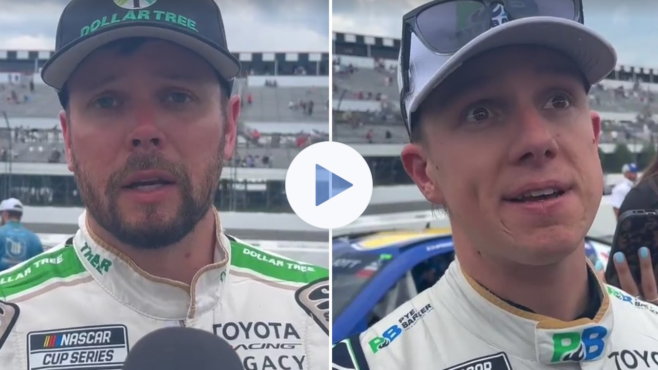 Erik Jones & John Hunter Nemechek React to Double Top-10 for Legacy Motor Club at Pocono Raceway