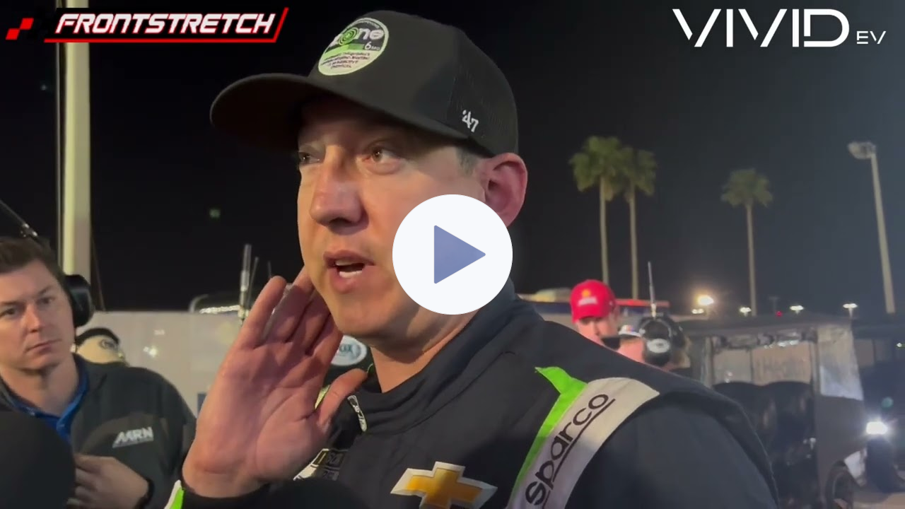 Kyle Busch Not Allowed to Continue After Attempted Repair: "Got Beat By NASCAR Procedures Again"
