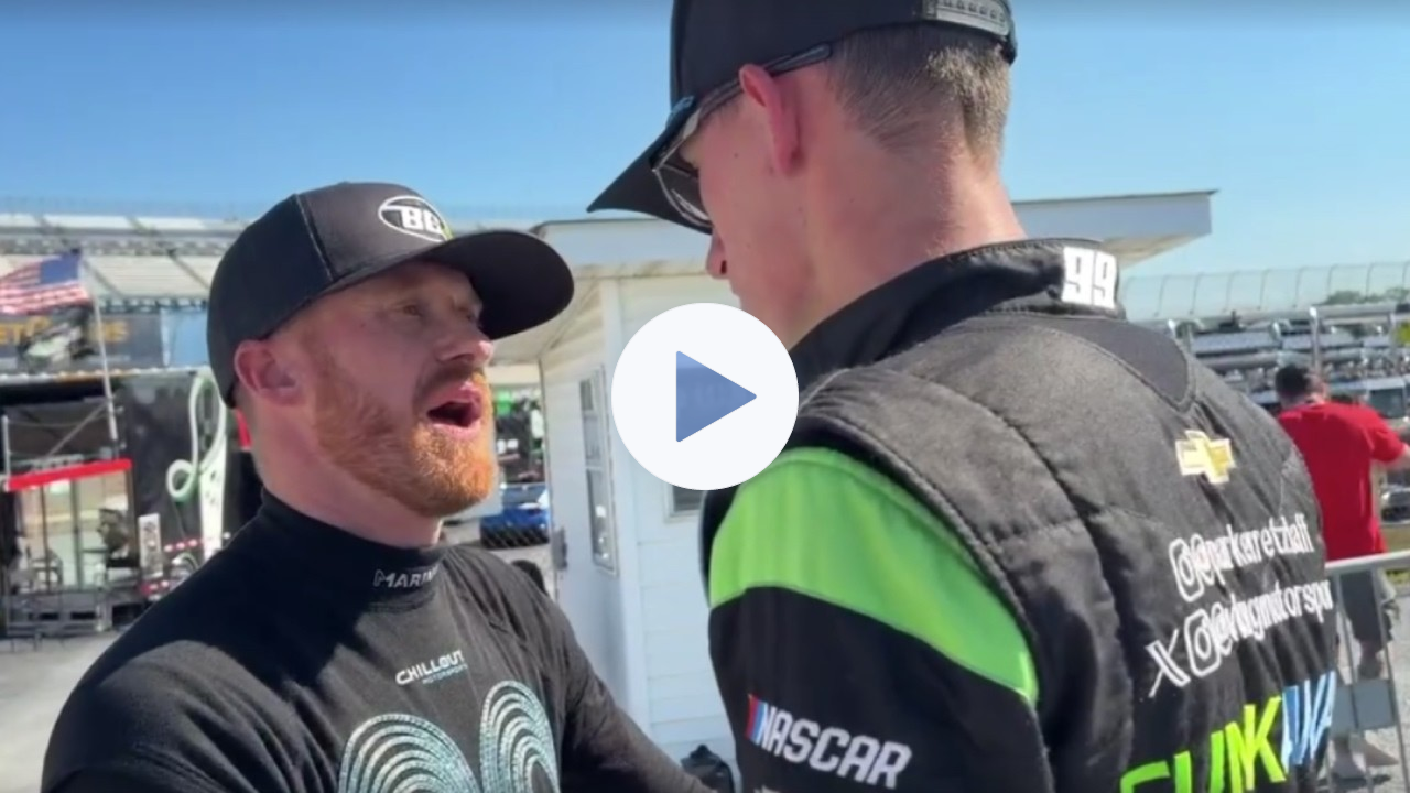 Jeb Burton & Parker Retzlaff Discuss Stack-Up Which Took Them Both Out at Dover