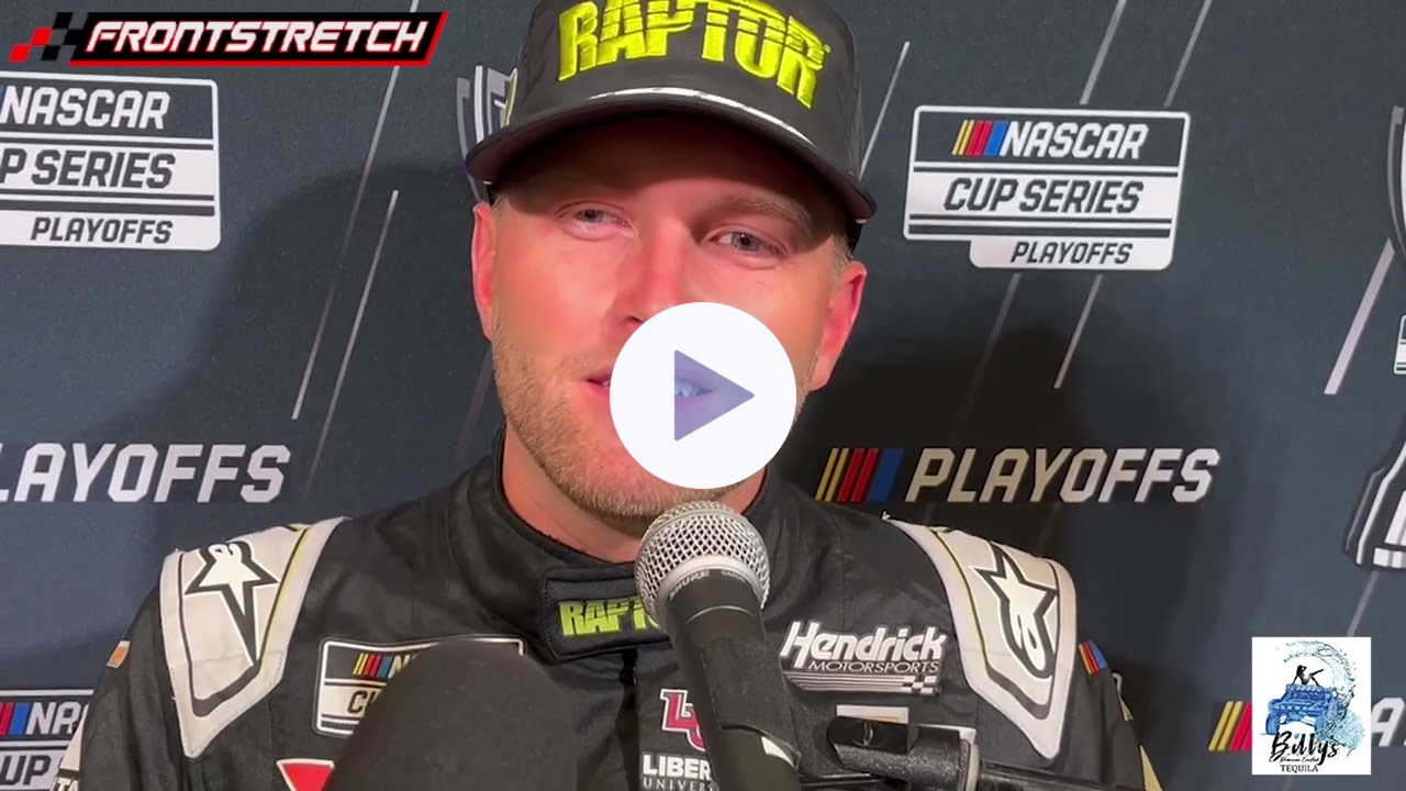 William Byron on Mental State During Playoffs: "It's Nice to Have That Clarity Week to Week"