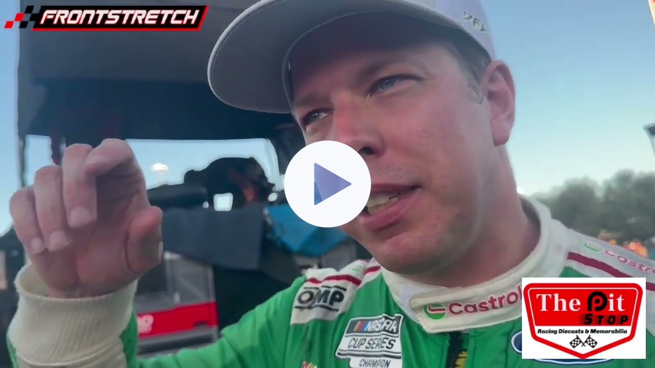 Brad Keselowski on Last Restart & Tire Failures