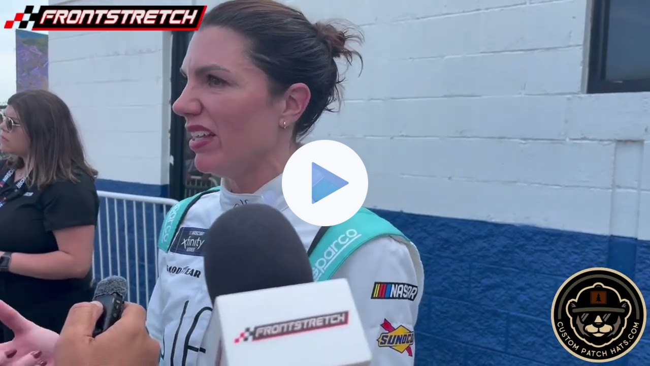 Katherine Legge Out Early After Hard Crash at Rockingham: "I Got Taken Out By [William] Sawalich"