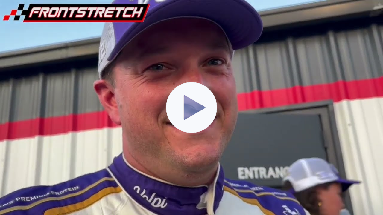 Jordan Anderson Blows Brake Rotor at Gateway: "No Signs Of It... It Just Went"