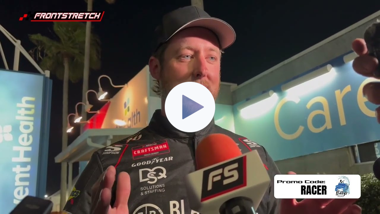 Cleetus McFarland Wrecks Out Early at Daytona: "100% My Fault. Terrible Mistake"