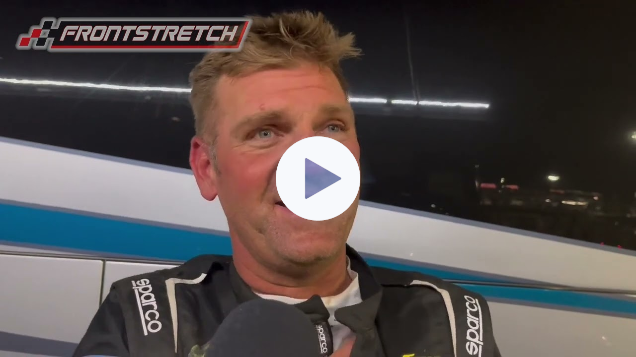Clint Bowyer On SRX Hail Mary: "I Wasn't Gonna Follow Him The Whole Race"