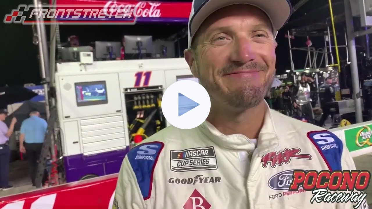 J.J. Yeley, Rick Ware React To Yeley's First Top 10 Finish In 10 Years