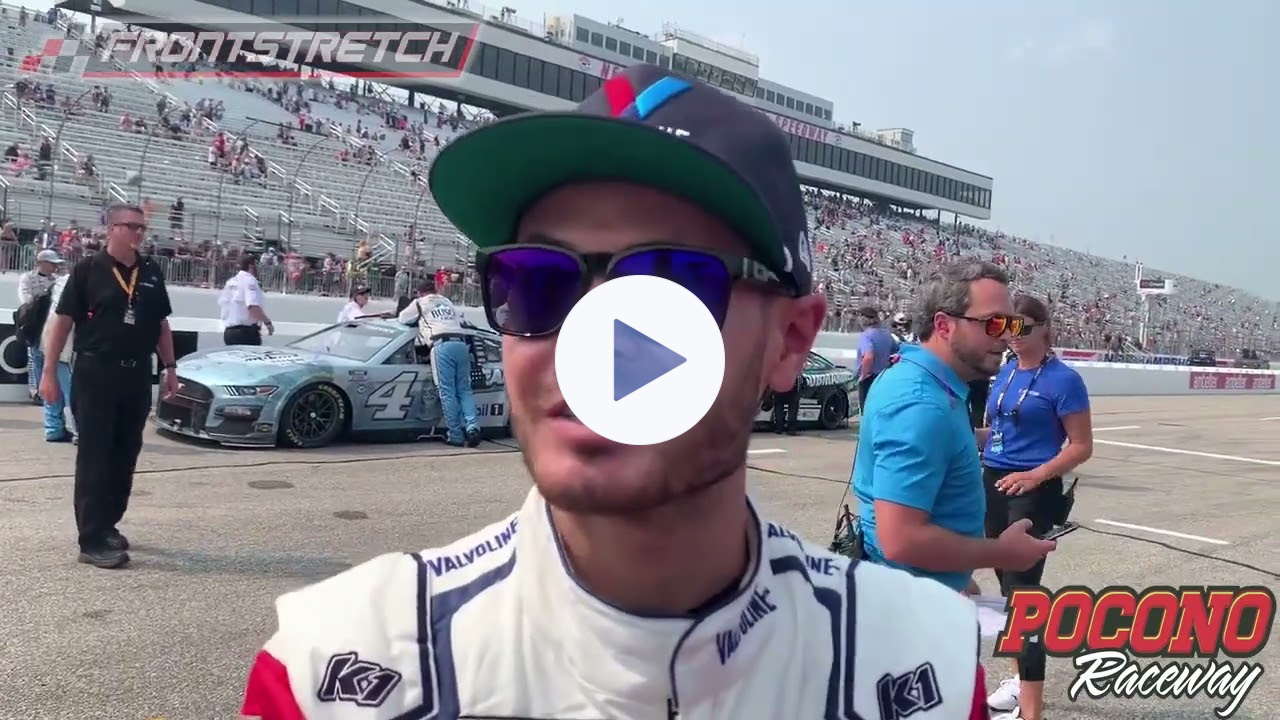 Kyle Larson On Third Place Finish: "We Gave Ourselves A Shot There"