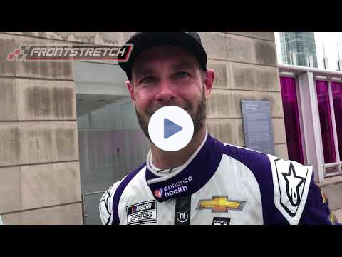 Shane Van Gisbergen on Driving A Cup Car "Everyone's Fast Here. I'm Just Stoked To Be Up Front"