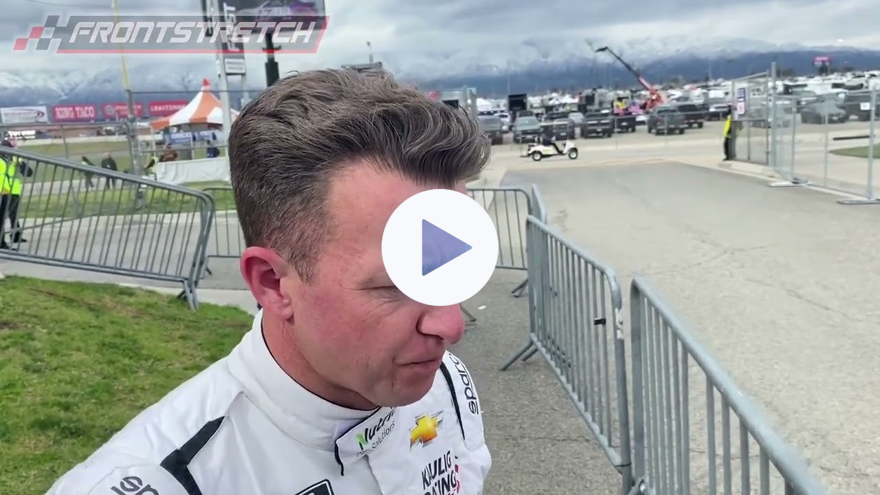 AJ Allmendinger On The Crash That Took Him Out Of The Race At Fontana