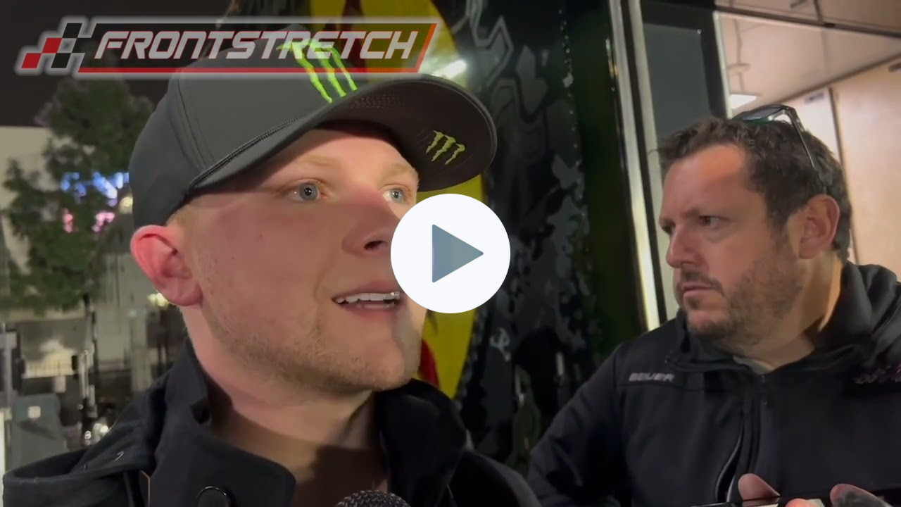Ty Gibbs on Argument with Joey Logano & Leading Many Laps in the Busch Light Clash