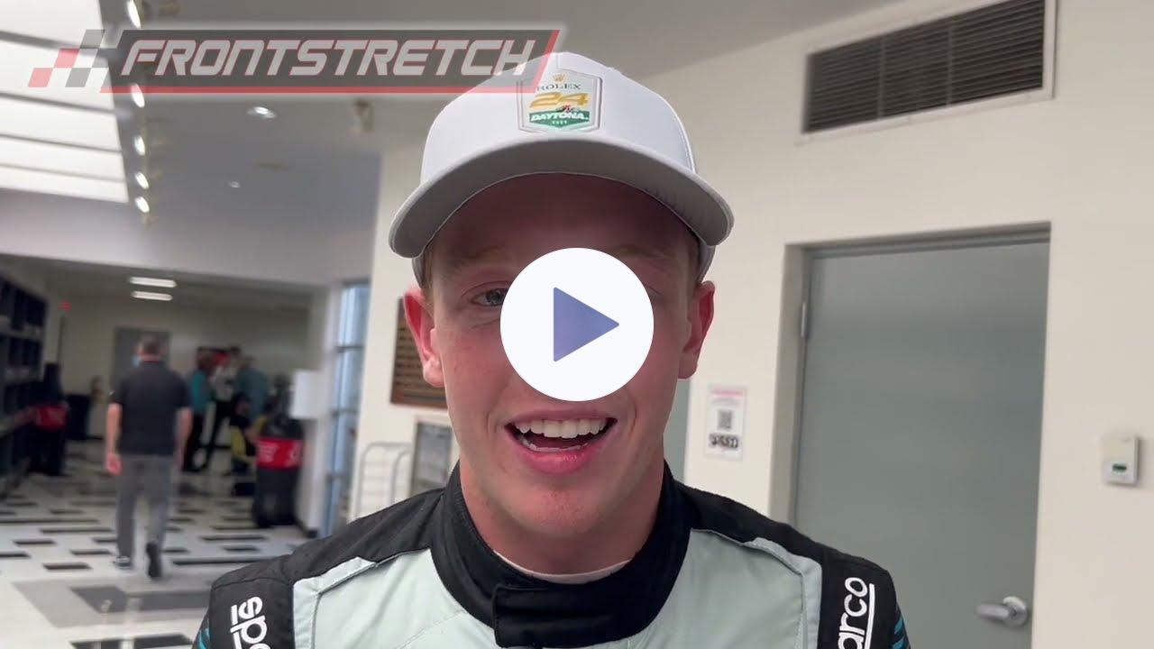 Connor Zilisch Finished Best in LMP2 Class in Rolex 24 Race