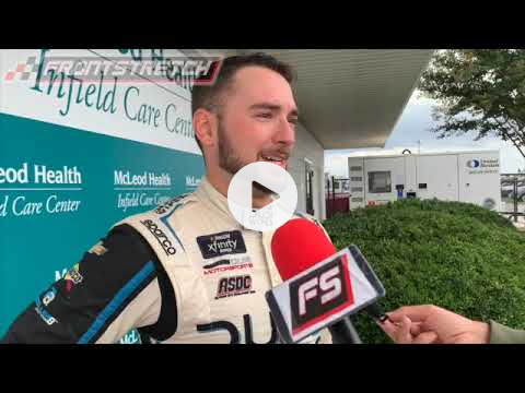Anthony Alfredo Was Throwing Up When He Made Contact with John Hunter Nemechek at Darlington