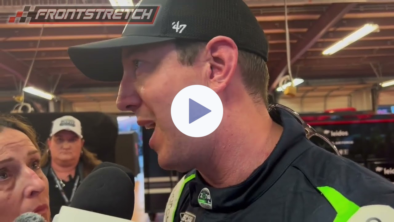Kyle Busch DNFs From Mechanical Failure At Iowa: "Next Gen Parts And Pieces Broke"