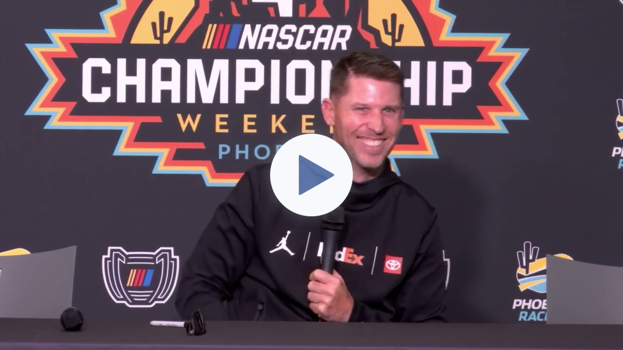 Denny Hamlin Says "TBD" On Whether 23XI Will Race in 2025 Daytona 500, Talks Current Playoff Format