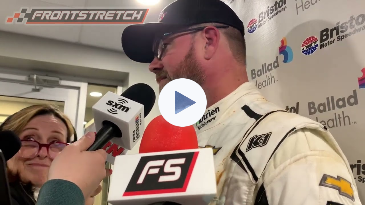 "I Classify This [NASCAR race] More as a Show Than a Race Really." -Jonathan Davenport Talks Bristol
