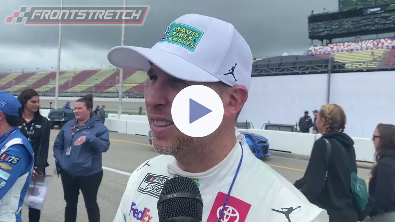 Denny Hamlin Recovered Nicely After Stalling The Car: "It Didn't Really Do Much [To Hurt Us]"