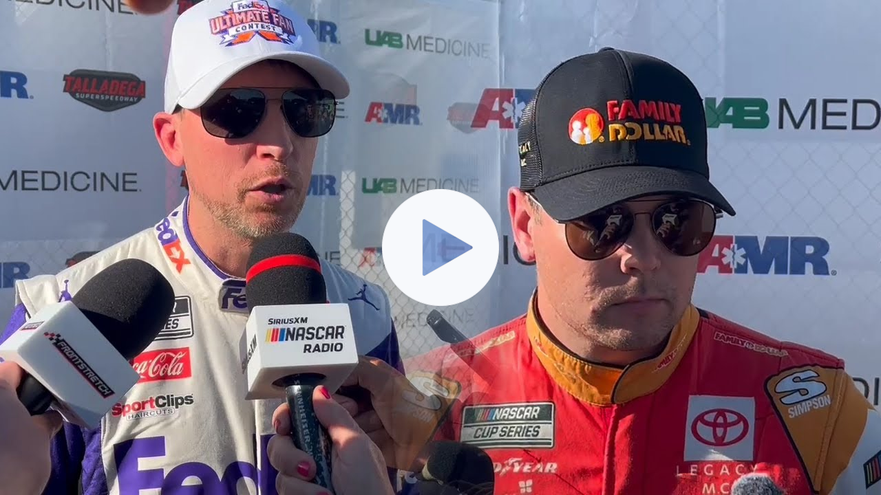 Denny Hamlin And Erik Jones Comment On Toyota Wreck; Bubba Wallace Did Not Comment To Frontstretch